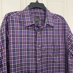 Jos. A. Bank Plaid Button Up